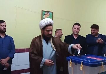 حضور مردم رودبار در پای صندوق‌های رأی برای آینده روشن کشور