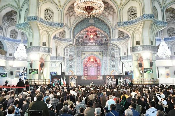 مراسم احیای شب بیست و سوم ماه رمضان در آستان مقدس حضرت عبدالعظیم الحسنی(ع) شهرری