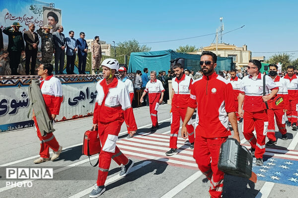 اجتماع بزرگ جان‌فدایان در خیابان ۱۷ شهریور آباده