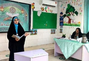 درخشش دانش‌آموزخبرنگار پانا استان فارس در مسابقات قرآن، عترت و نماز