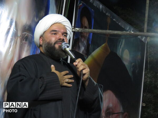چهل وهفتمین شب تجمع و خروش مردم شهرستان خلیل آباد 
