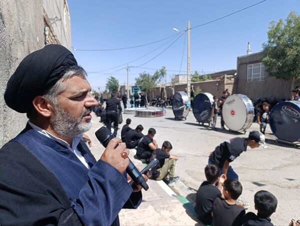 مراسم سنتی هیئت ثامن الائمه روستای سلطان آباد نمک