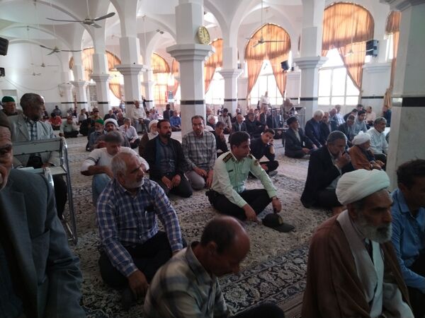نماز جمعه در خلیل آباد