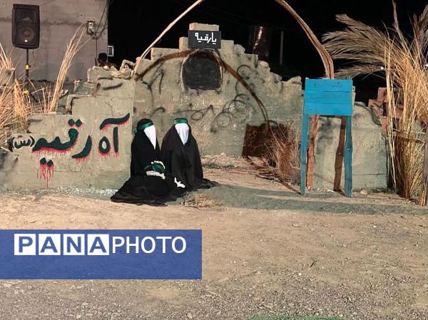 ویژه برنامه شهادت حضرت رقیه(س) روستای بنهکان 