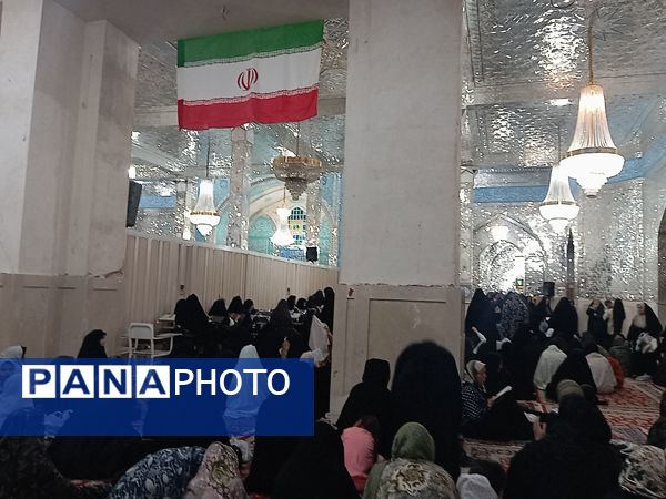 تلاوت دعای کمیل در شهرستان کاخک