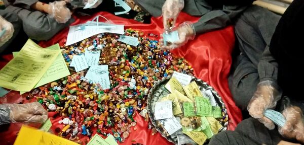 جشن ولادت امام زمان(عج) دردبیرستان حاج مهدی روحانی خلیل آباد