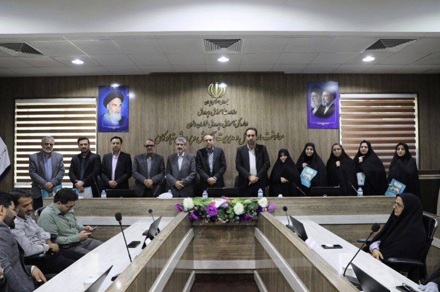 جلسه شورای اداری آموزش و پرورش تبادکان به مناسبت آغاز سال تحصیلی و فرارسیدن ماه مهر