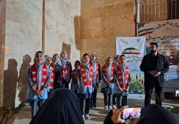 گردهمایی سفیران سلامت در تجمع میدان دانشجو 