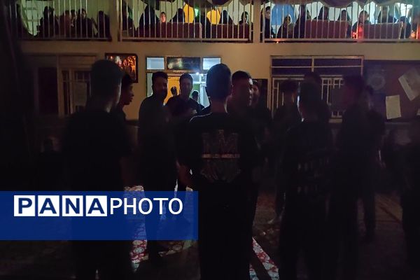 شام غریبان حسینی در مسجد جامع شهر بار