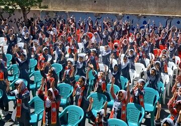 جشن سالروز سازمان دانش‌آموزی در شازند