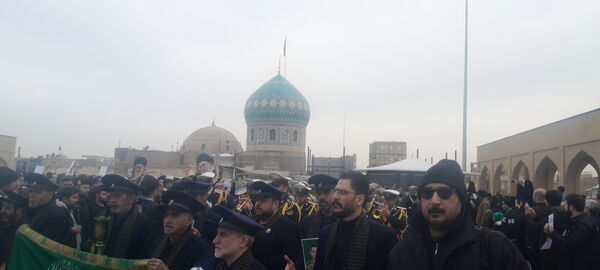 تشییع پیکر دو شهید مدافع وطن در قم 