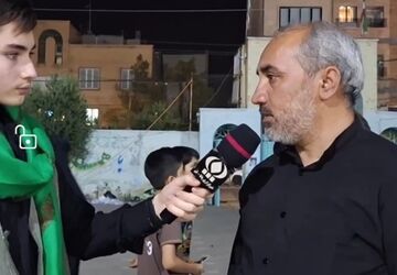 میزبانی دبیرستان شادیان قم از زائران امام شهید