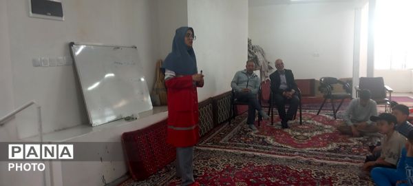 دوره‌ ی آموزشی کمک‌های اولیه و امداد و نجات در روستای سربالا