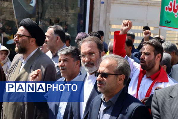 جلوه های از راهپیمایی روز قدس در کهک، جعفریه و روستای صرم قم