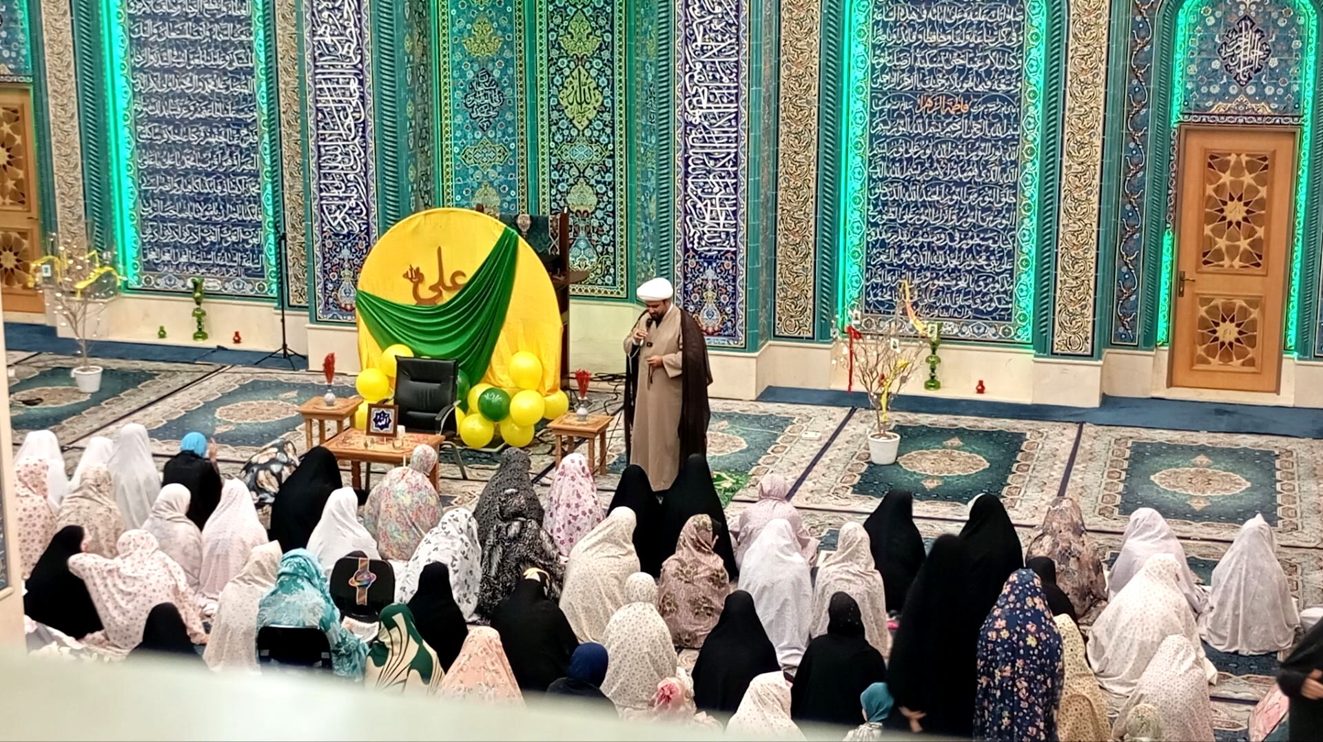 اولین روز اعتکاف دانش‌آموزی ناحیه 2 کرج و شهرستان فردیس