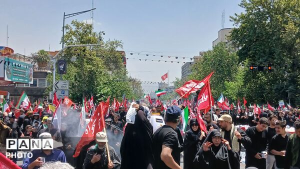 طوفان حضور در قلب پایتخت ایران