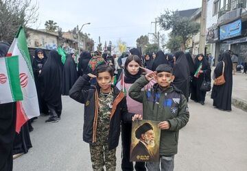 خروش مردم بندرترکمن در روز جهانی قدس