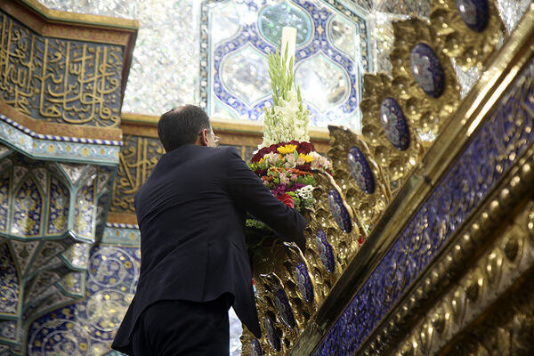 آیین گرامیداشت سالروز طوفان الاقصی با حضور کارکنان پلیس در قم