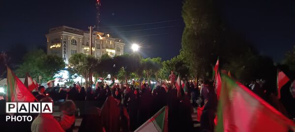 تداوم حضور اهالی مهرشهر در هشتاد و چهارمین شب از خروش مردمی