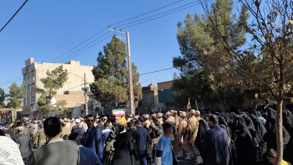  بدرقه باشکوه شهید خوشنام دفاع مقدس در سرخس