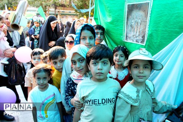 عید غدیرخم در پیاده‌راه بوعلی 