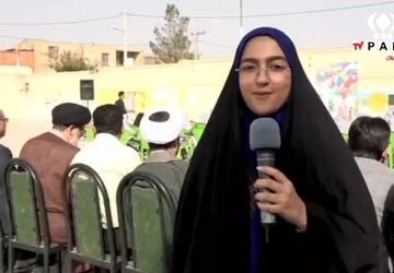 زنگ مهر و مقاومت در آغاز سال تحصیلی در دبستان هفتم تیر بافق