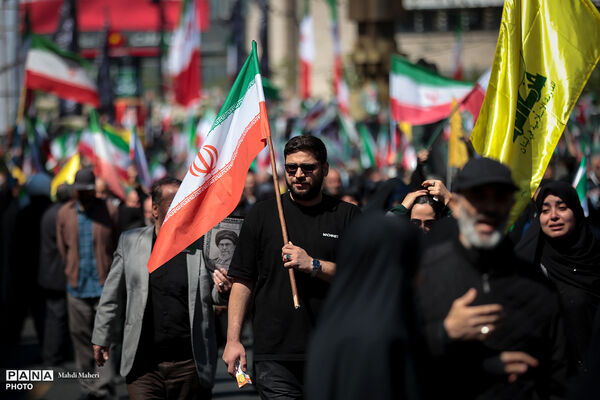 مراسم اربعین رهبر شهید انقلاب در تهران