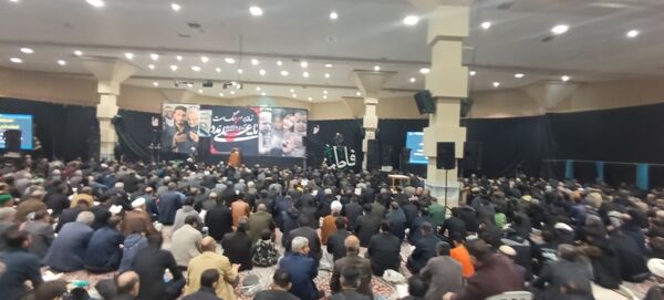 مراسم شب بیست سوم ماه رمضان در مصلی امام خمینی شهرستان بجنورد استان خراسان شمالی