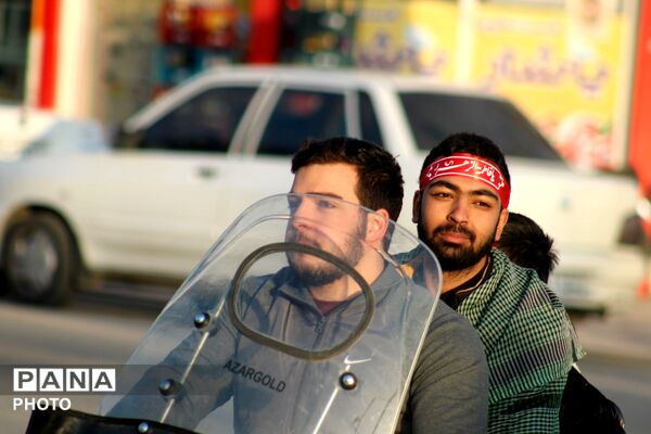 اجتماع بزرگ دوچرخه سواران و موتور سواران در کبودرآهنگ