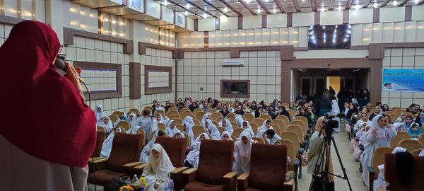 جشن تکلیف دانش‌آموزان دختر مدرسه سما شیروان