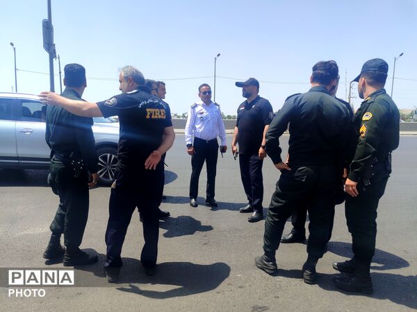 مدارس اسکان و موکب های پذیرایی در پردیس