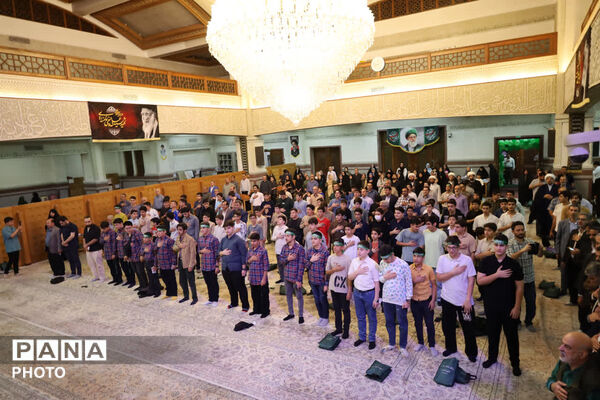 جشن تکلیف دانش آموزی پسران منطقه ۲ تهران