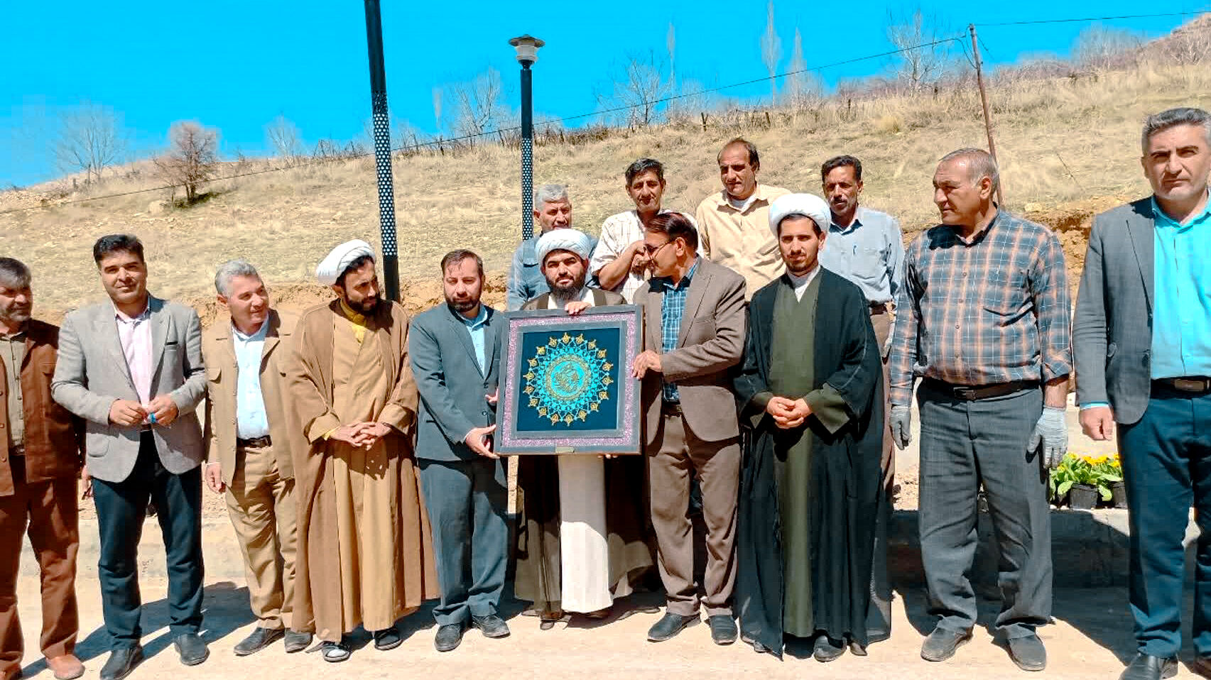 تجلیل از شهردار شهرستان مارگون به مناسب زیباسازی شهر