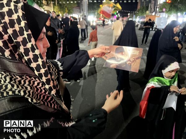 تجمع و راهپیمایی پرشور مردم ساوجبلاغ 