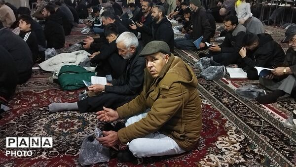 مراسم شب ۲۳ ماه رمضان در مسجد جامع نیشابور 