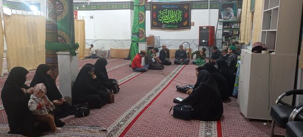جلسه برنامه ریزی اعتکاف در مسجد چهارده معصوم