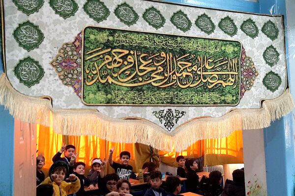 حزن فاطمی در دبستان حضرت ابوالفضل(ع) اسلامشهر 