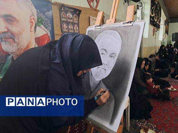 مراسم سالگرد شهادت سردار حاج قاسم سلیمانی در قائمشهر