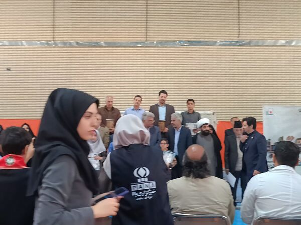 حضور پر شور خبرنگاران پانا در جشن کتاب روستای فدافن