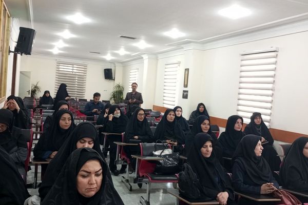 مراسم عزاداری شهادت شهدای خدمت در آموزش و پرورش رودهن 