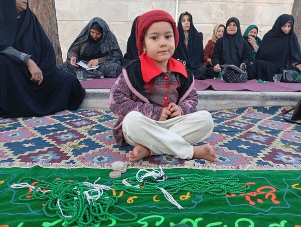 برگزاری ختم صلوات در پارک بانوان قائم شهرستان کاشمر