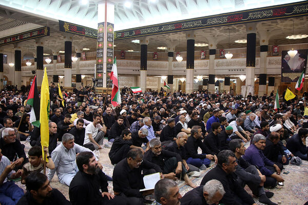 مراسم بزرگداشت شهید «اسماعیل هنیه» در حرم حضرت معصومه(س)