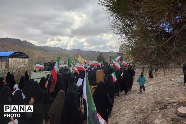مراسم راهپیمایی اربعین شهادت قائد امت در شهر بار نیشابور-۱