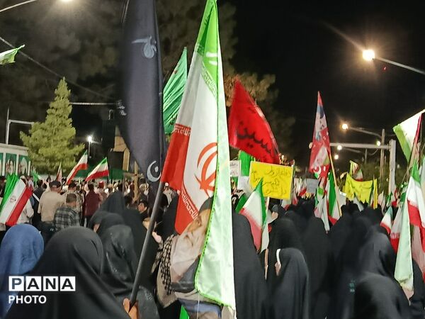 یکصدو ششمین حماسه حضور مردم ولایت مدار کاشمر 