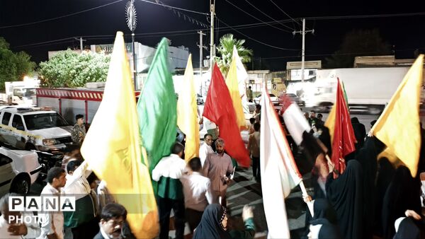 ویژه برنامه دهه کرامت و استقبال از خادمین و پرچم آستان مبارک حضرت علی بن موسی الرضا(ع) در شهرستان رودبارجنوب