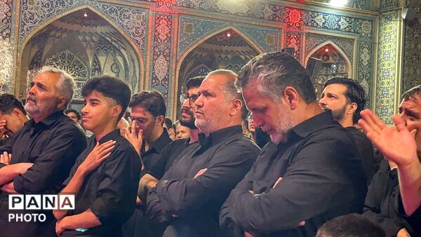 عزاداری هیأت یزد در حرم مطهر رضوی