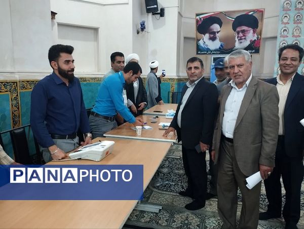 برگزاری انتخابات ریاست‌جمهوری در منطقه ماهان