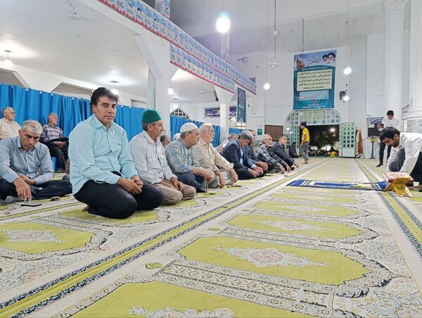مراسم بزرگداشت شهدای دولت در مسجد جامع آشخانه