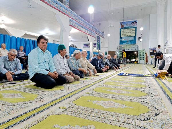 مراسم بزرگداشت شهدای دولت در مسجد جامع آشخانه
