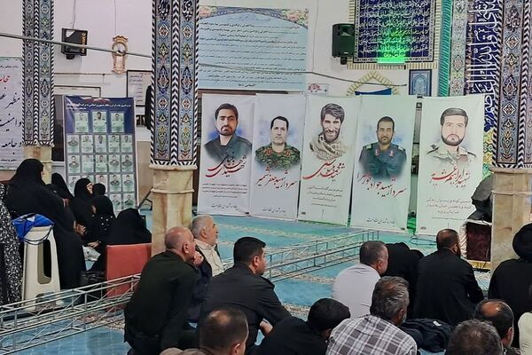 یادواره شهدای جبهه مقاومت در مسجد امام حسین(ع) فیروزکوه 